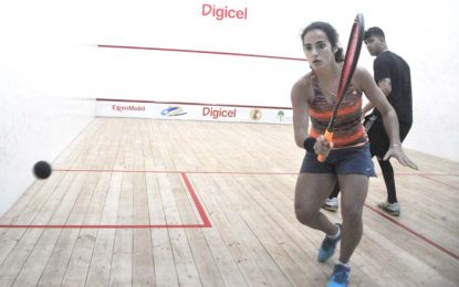 Digicel 2017 Senior Nat Squash C/Ships…Nicolette Fernandes opts to play in Men’s Division, beat Nicholas Narain