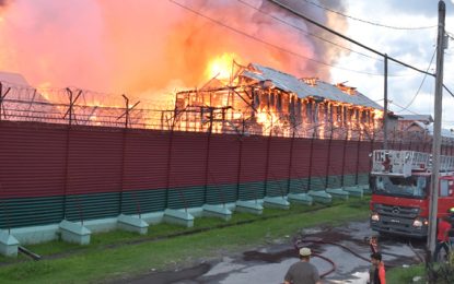 Camp Street jail razed, prison officer killed