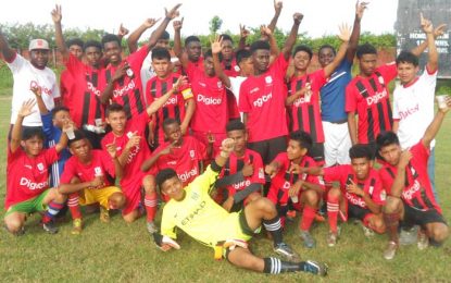 Digicel Schools Football Championships…Champs Charity roar into national playoffs with 11-0 drubbing of NOC