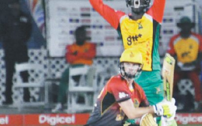 Hero CPL  t20 cricket… Munro hits masterful unbeaten 70 as  Warriors slump to 3rd successive loss