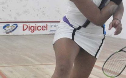 SENIOR Caribbean Squash Championship …GUYANA advances five to quarter-finals of the Individual draws