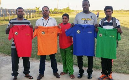 RHTYSC/Kares Engineering Inc Patron Green Economy Tournament …KSM Investment hands over Polo T/Shirts to four semifinalists.
