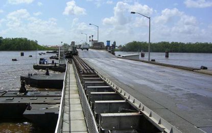 Construction of new Demerara River Bridge at Houston to begin next year