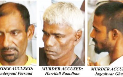 Trio remanded over Highway murder