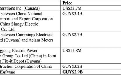 Bids opened for Lot B of GPL Power Utility Upgrade Programme