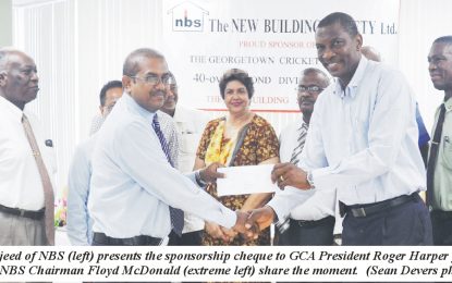 NBS 40-over 2nd Division tourney launched…  GCA’s President says tournament is a feeder for bigger things