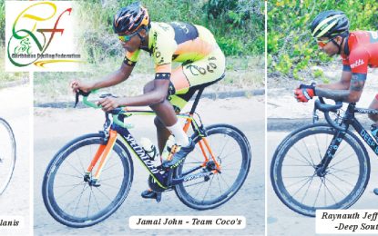 GCF shortlists five for Elite Road CCC in Martinique… Road Race King & Queen  Raynauth Jeffrey and Claire  Fraser-Green headlines team