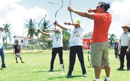 Archery Guyana/Ministry of Indigenous  People’s Affairs holds successful collaboration