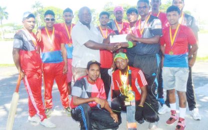 Eccles NDC claim Trophy Stall Tapeball title