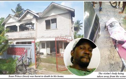 House blaze leads fire-fighters to man’s burnt body in living room