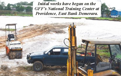 National Training Center construction  begins with foundation works