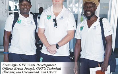 GFF to participate in  CONCACAF “train the  trainers course” in Barbados