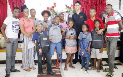 Over 100 children benefit from CANI distribution programme