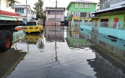 Alexander/Riverview Villages flooded by open koker