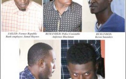 Alleged Republic Bank robbers granted $500,000 bail each