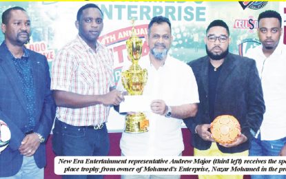 Mohamed’s Enterprise/New Era Entertainment  4th Futsal tourney kicks off in two weeks