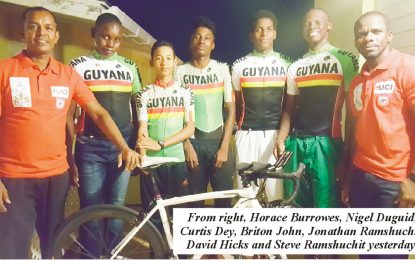 Caribbean Junior Road Cycling Championships – Barbados… Guyana has a chance like every  other country – Manager Ramshuchit