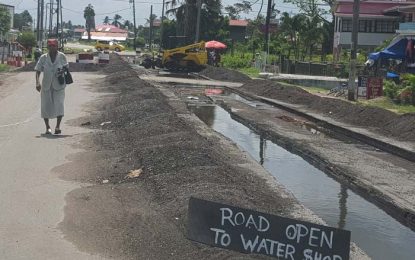 Residents, Contractor accuse Engineer of shoddy supervision