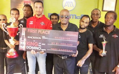 Gangster Domino wins inaugural Mackeson “King Of the Domino” tournament