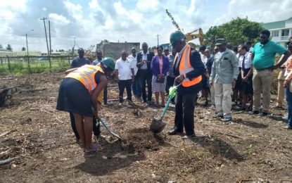 Sod turned for construction of East Berbice Passport Office