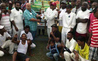 Kendall Union Sports Stars are Ramnarine Memorial T20 champs