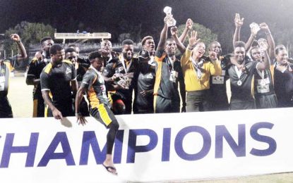 Regional Super50 Festival… Volcanoes dethrone depleted Pride with exciting last over 3-wkt win