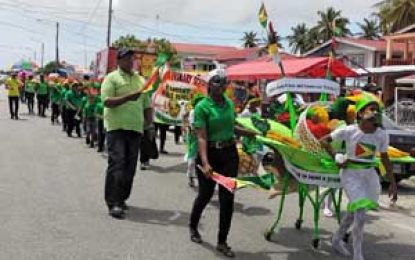 25 Schools in Region Two Children’s Float Parade