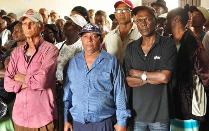 No salaries for the year…  West Berbice security guards plead for intervention|