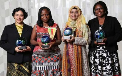 Guyanese female scientist awarded
