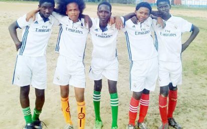 GFF/Pele Alumini Frank Watson U-15 League – EBFA…Timehri hand Agricola first loss to take over lead