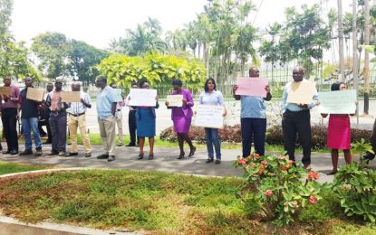 Stop pussyfooting …Protesting GPL workers tell management over broken promises