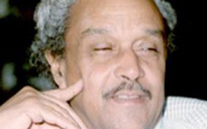 Guyanese author, Sir Wilson Harris, dies at 96