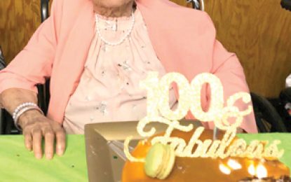 Caroline Farinha is Guyana’s newest Centenarian