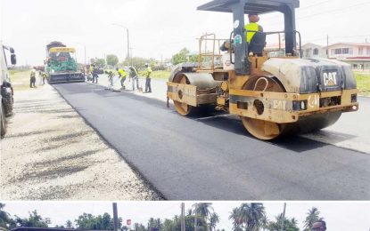 WCD road project nearing completion