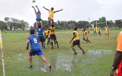 Caribs tackle Falcons heavy with 22-0 win in Bounty Farm 15s Season opener