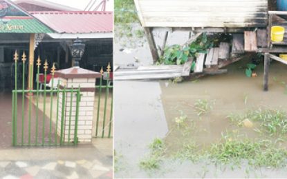 Charity underwater after heavy rains