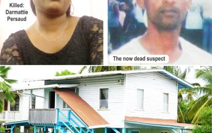 Reputed husband murders Mahaica mom of two, kills self