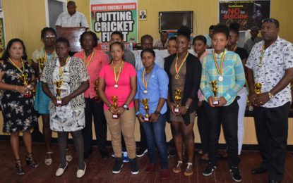 BCB honours Under-19 Male and Senior Females as Champions – Anderson and Giddings honoured as MVP