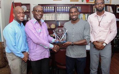 Troy Doris recognised for ‘putting Guyana on the map’