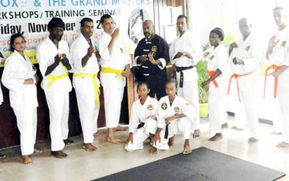 Seven graduate Maxido Self Defence Classes