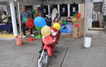 GuyanaNRA fund raising raffle drawn – Holder of ticket #0013050 wins 125CC Jialing Motorcycle
