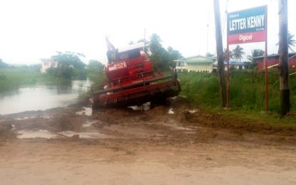 200 Corentyne residents affected by impassable access dam