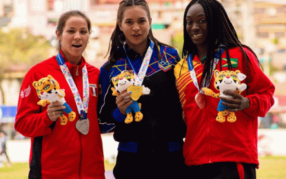 South American Games… Baird resets national record as Guyana cop five medals
