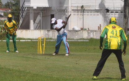 Elegance Jewellery, Crown Mining & Ink Plus O-40 S/Ball cricket Ejaz Mohamed, Armstrong & Balgobin hit fifties at MSC