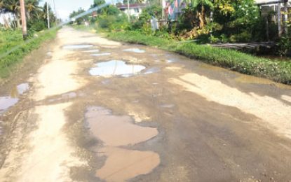 One decade later, Wakenaam Public road still deteriorating