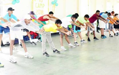 Everest CC holiday camp attracts 22