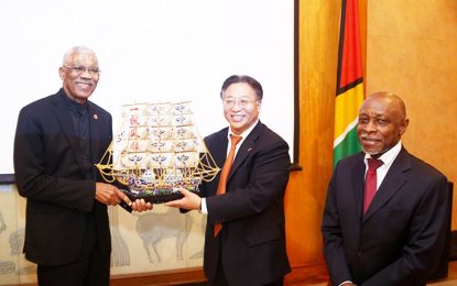 China looks to ramp up financing of roads, infrastructure projects in Guyana -as critical MOU signed for “Belt and Road Initiative”