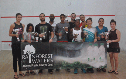 Rainforest Waters Senior Nationals Championships… Arjoon and Fung-A-Fat claim Men’s and Women’s titles