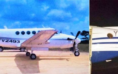 Police seize private chartered aircraft with suspected false registration