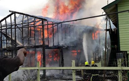 Forestry Commission building at Soesdyke gutted in mid-afternoon blaze